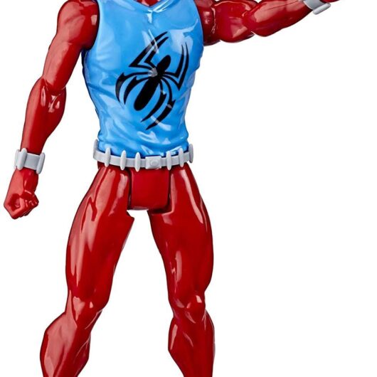 Spider-Man Titan Hero Series Web Warriors Scarlet Spider