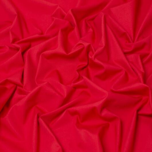 Minerva Core Range Light 100% Cotton Poplin Fabric Scarlet Red