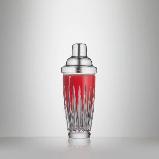 New Year 2026 Firework Red Cocktail Shaker
