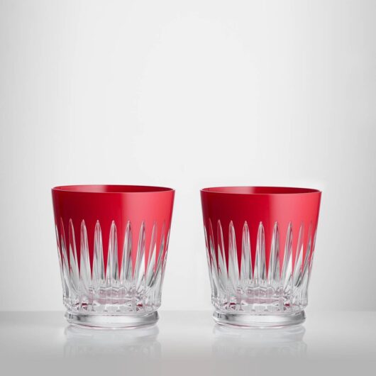 New Year 2026 Firework Red Tumblers Set Of 2