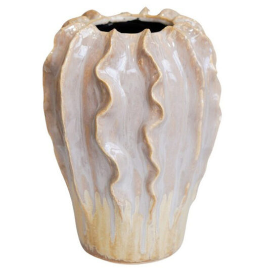 Scarlet Coral Reef Vase - L18 x W18 x H24 cm - Pink