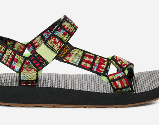 TEVA Original Universal Sandals in Geo Mashup Scarlet, Size 7